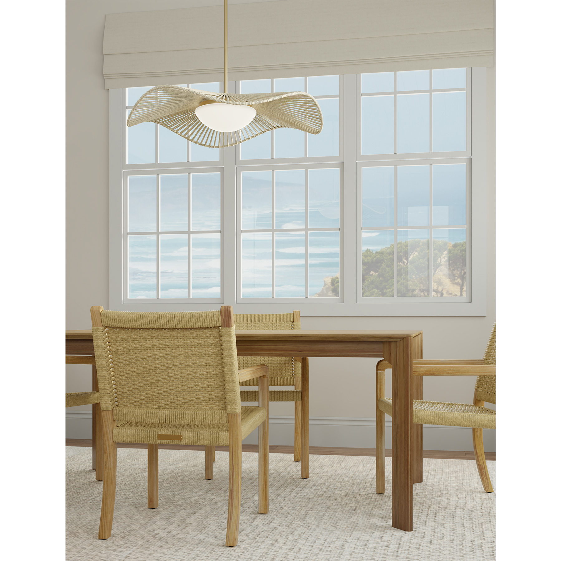 Longfield - 2 Light Pendant