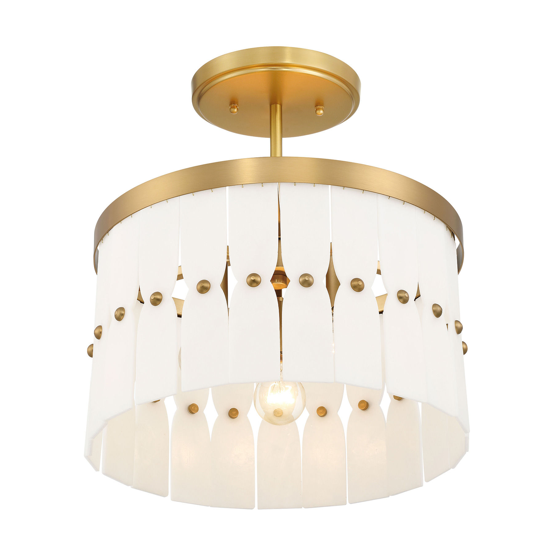 Coronelle - 3 Light Convertible Semi Flush/Pendant