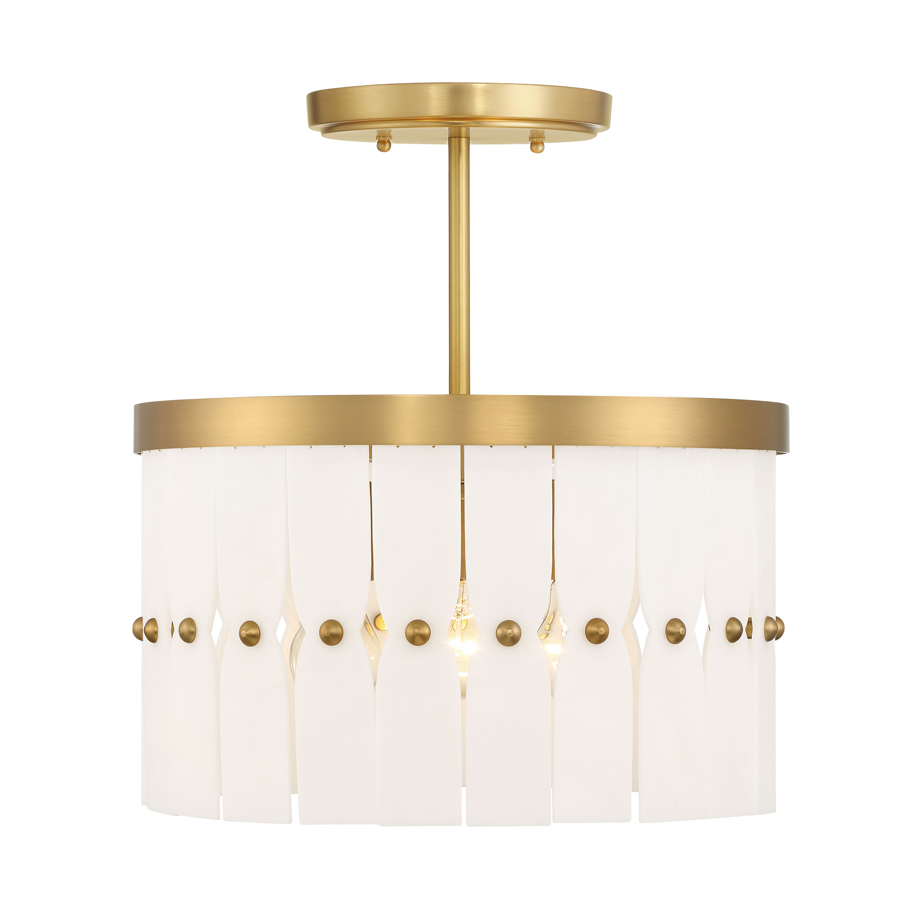 Coronelle - 3 Light Convertible Semi Flush/Pendant