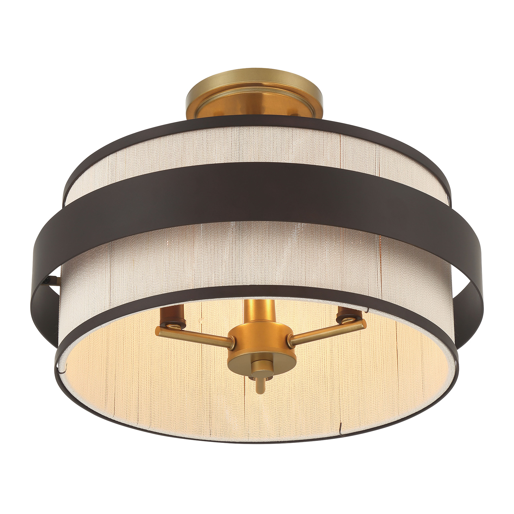 Harbor Wrap - 3 Light Semi Flush