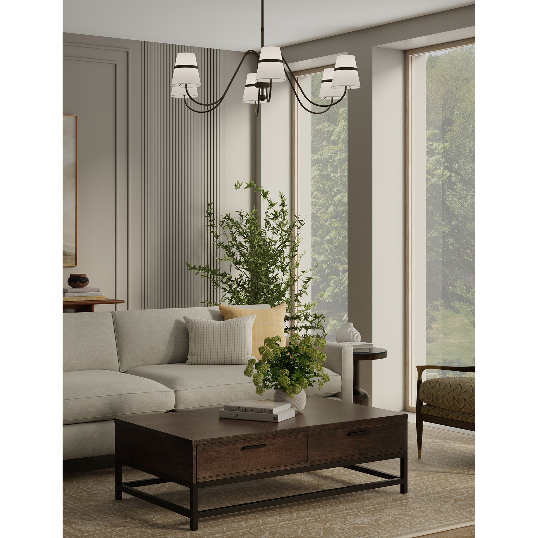 Althia - 6 Light Chandelier