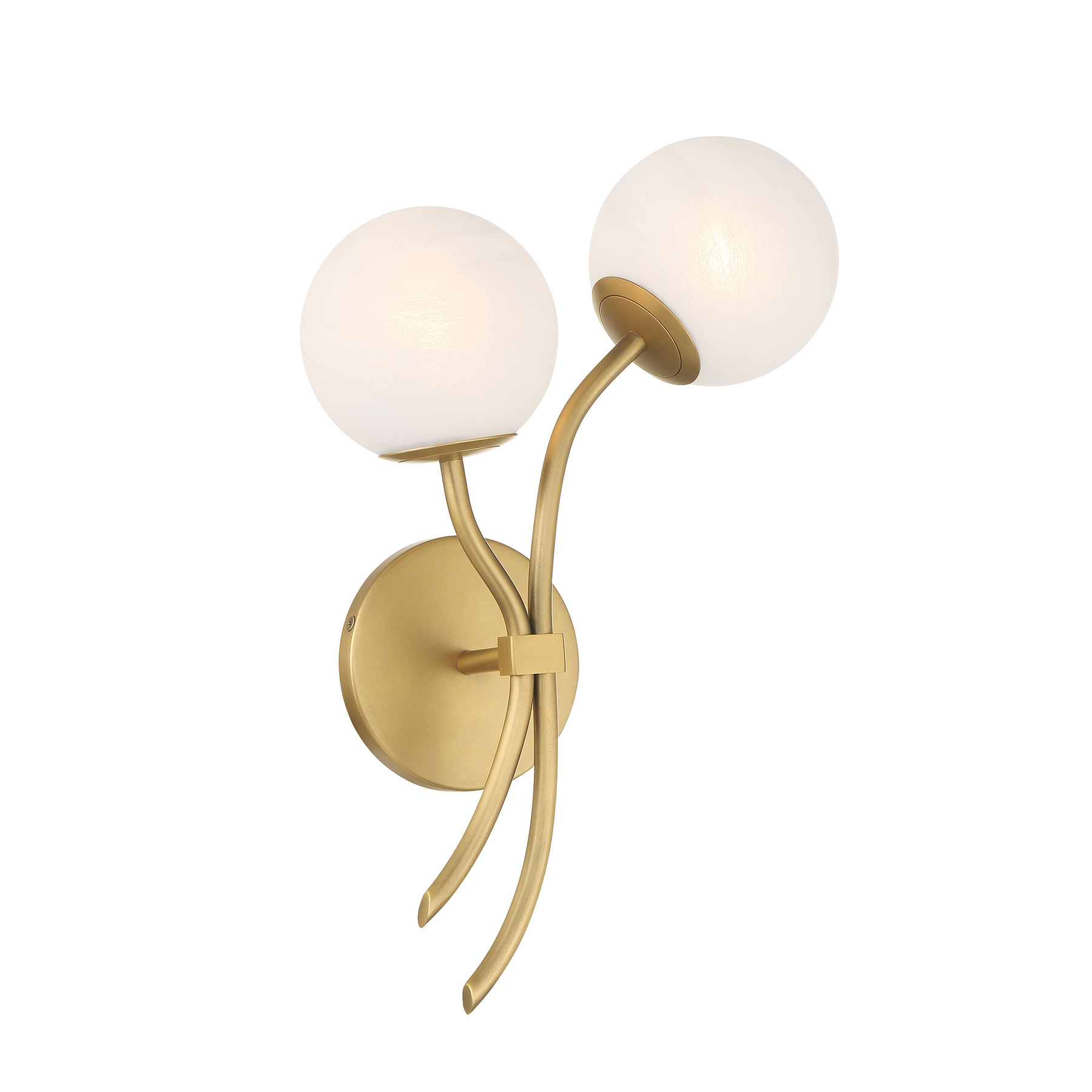 Curven - 2 Light Wall Sconce