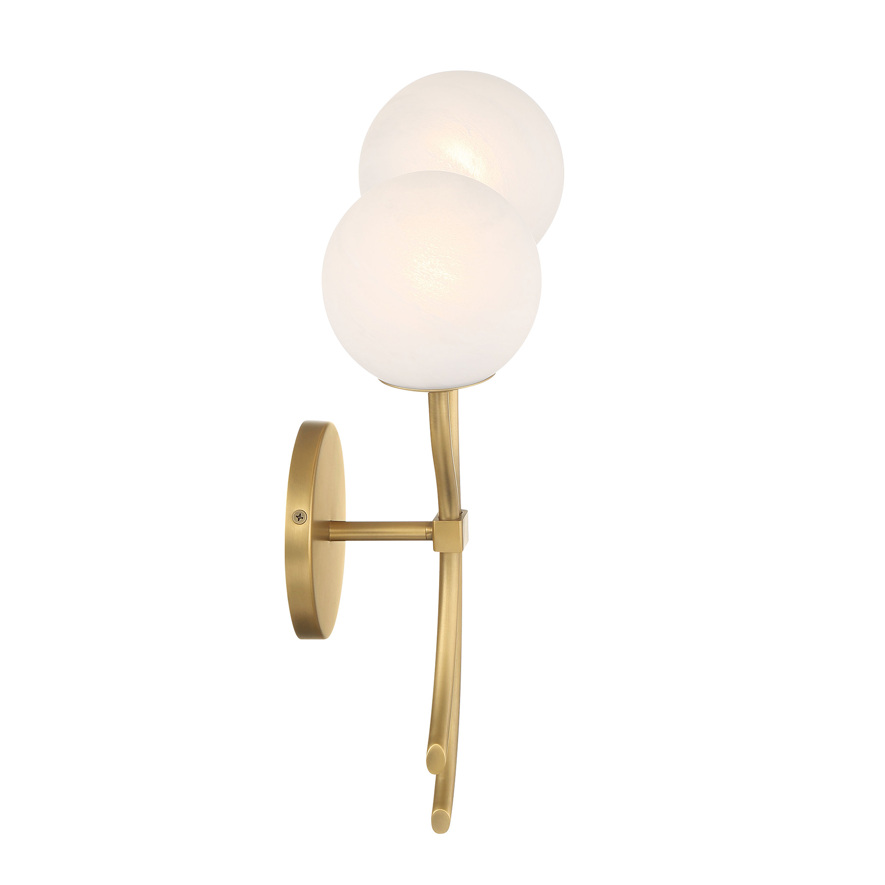 Curven - 2 Light Wall Sconce