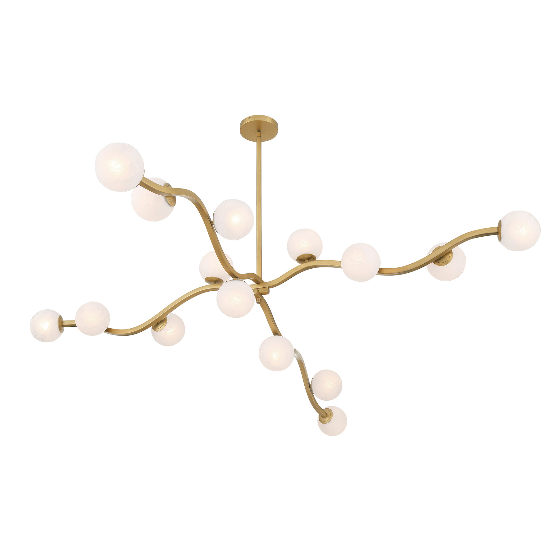 Curven - 16 Light Chandelier 