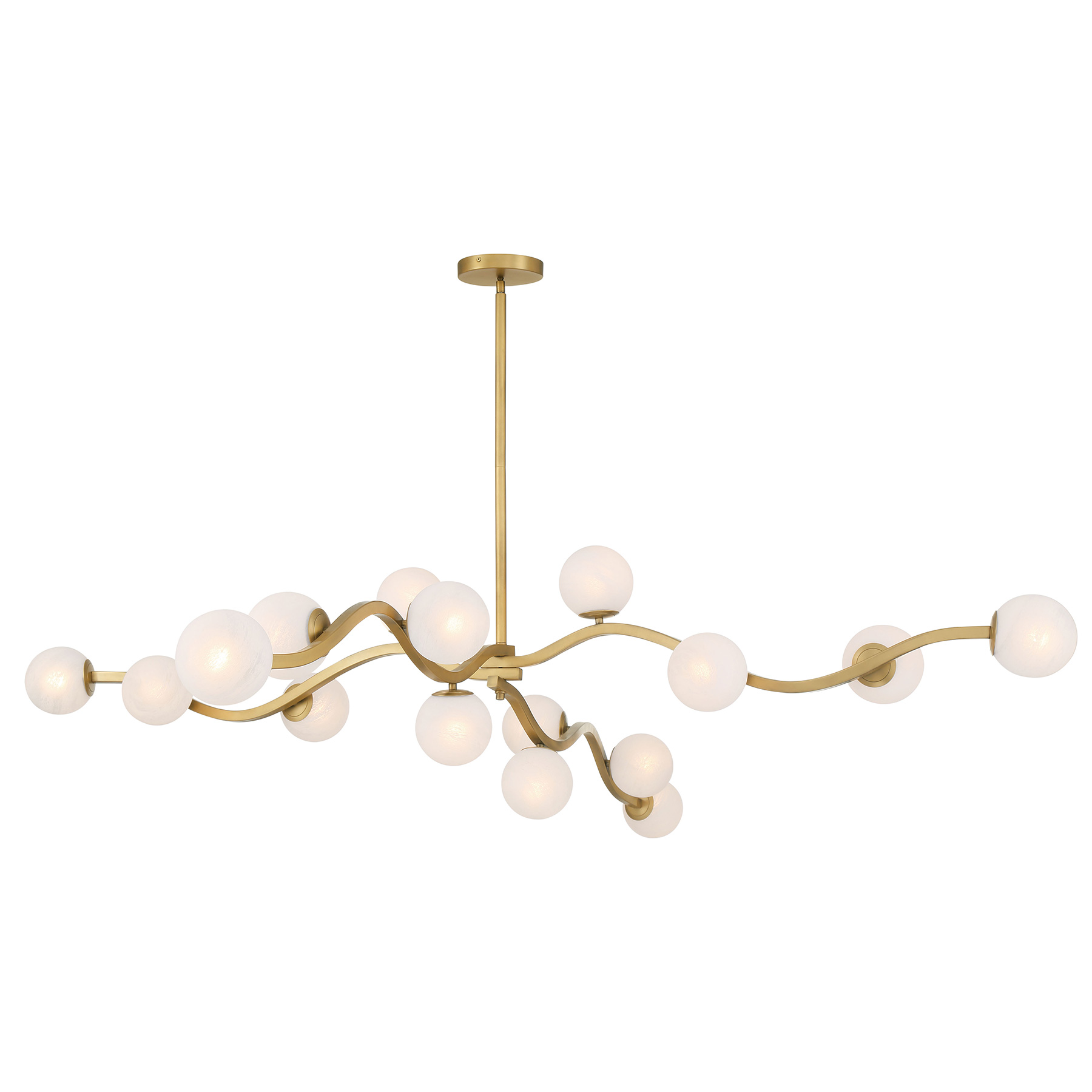 Curven - 16 Light Chandelier 