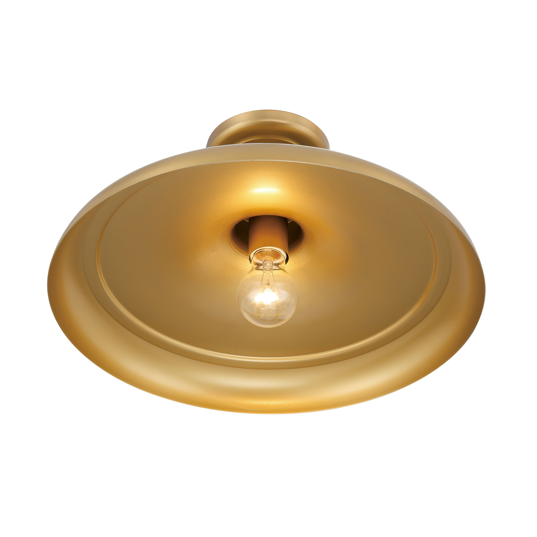 Crowne - 1 Light Semi Flush