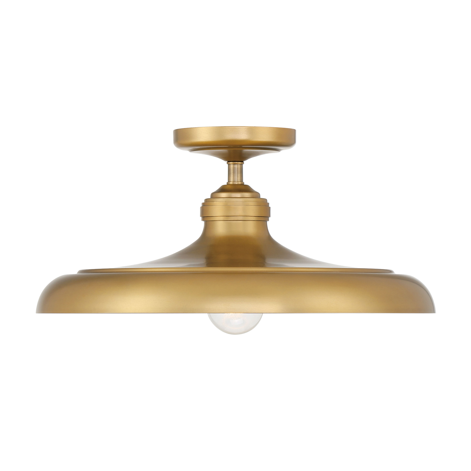 Crowne - 1 Light Semi Flush