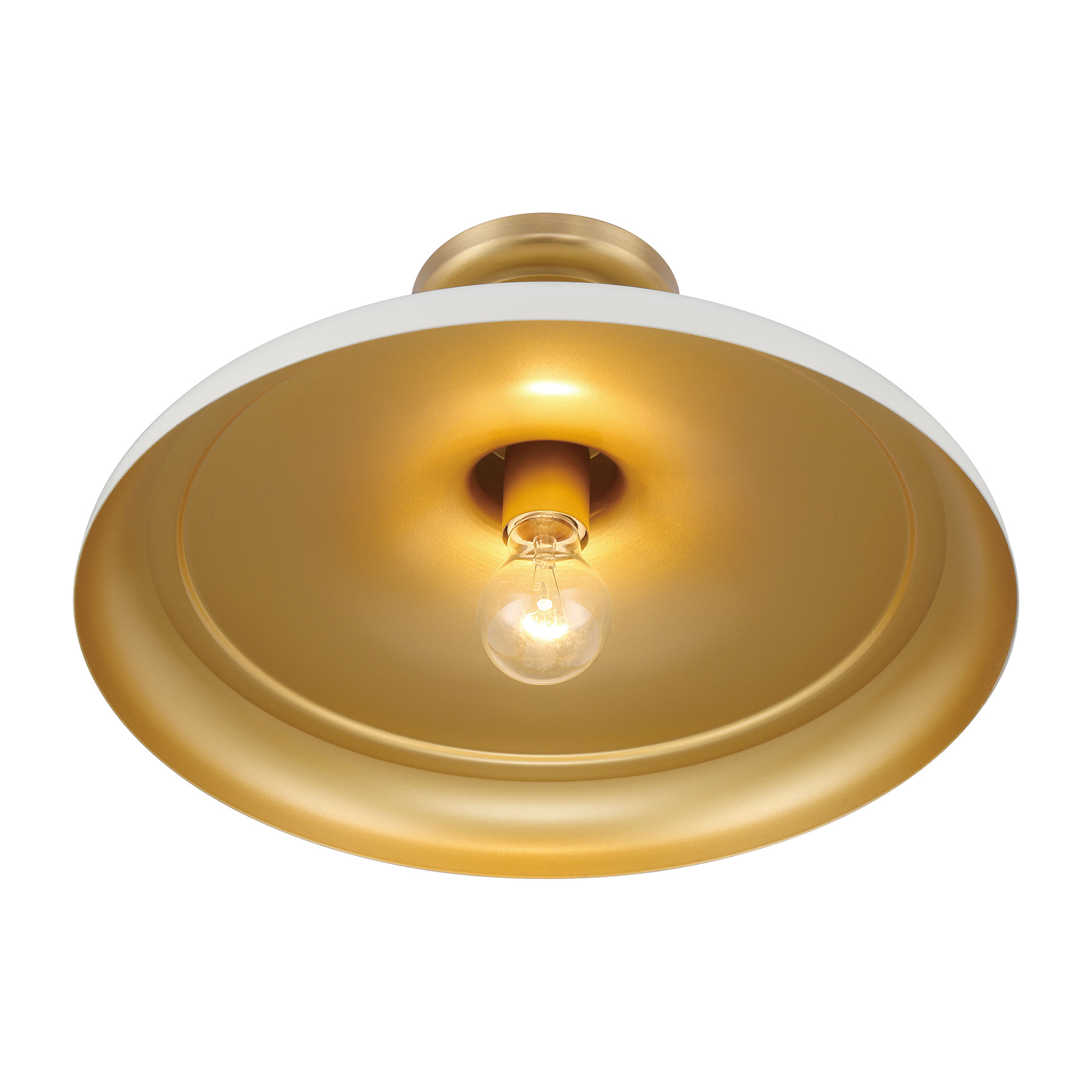 Crowne - 1 Light Semi Flush
<br />