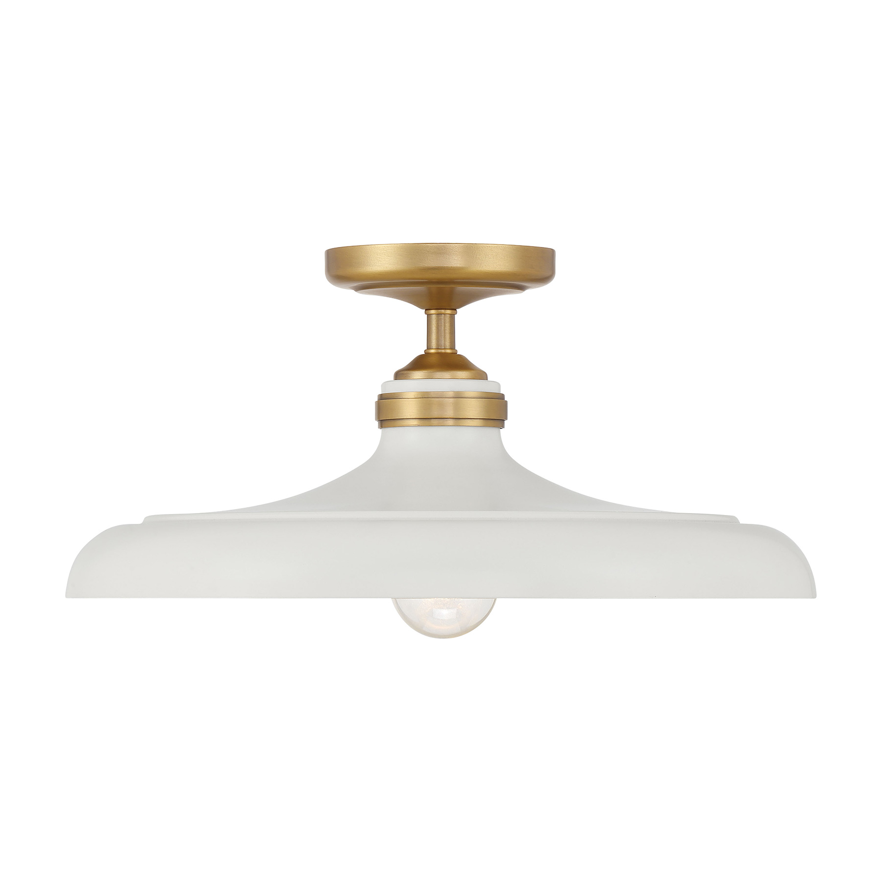 Crowne - 1 Light Semi Flush
<br />