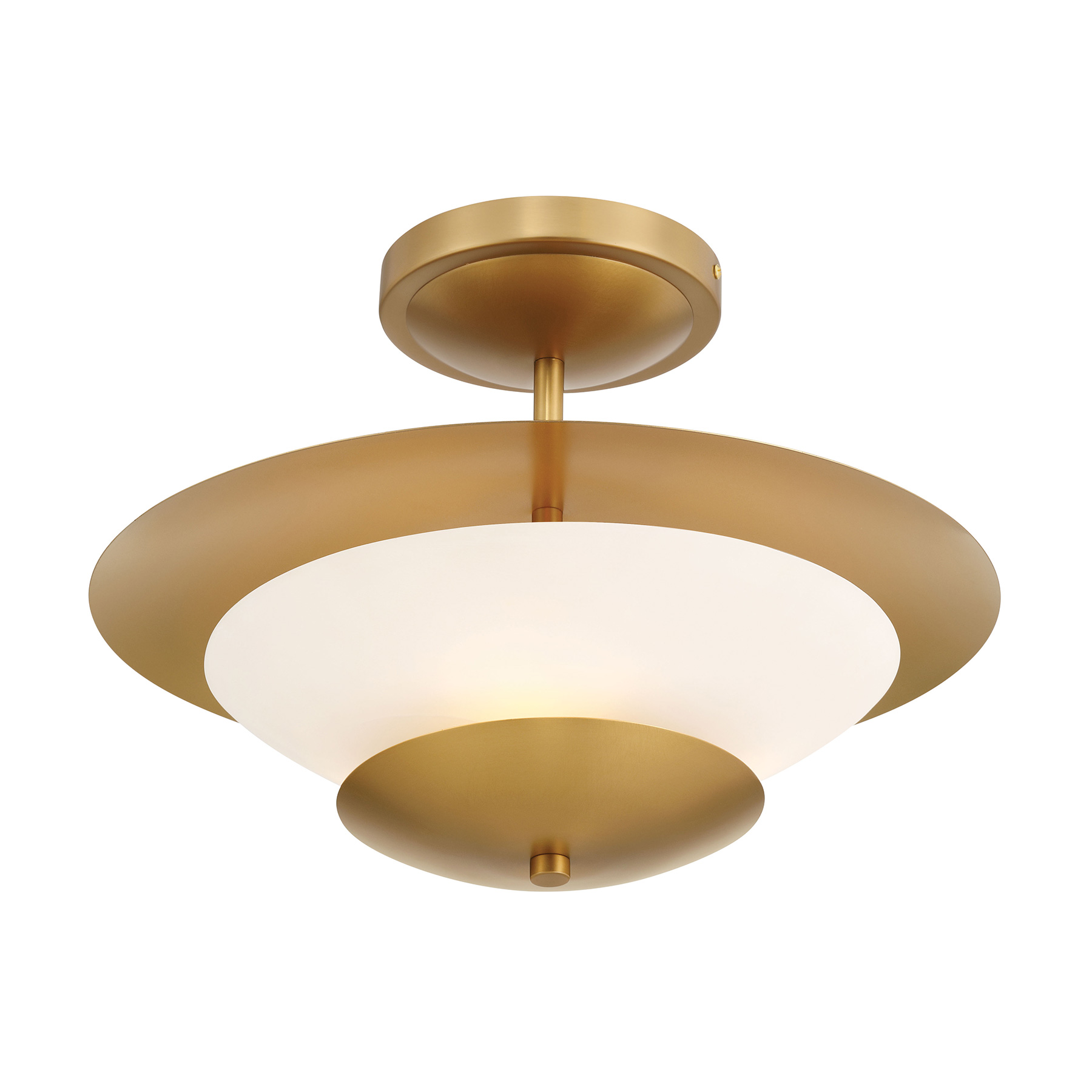 Solara - 3 Light Semi Flush
<br />