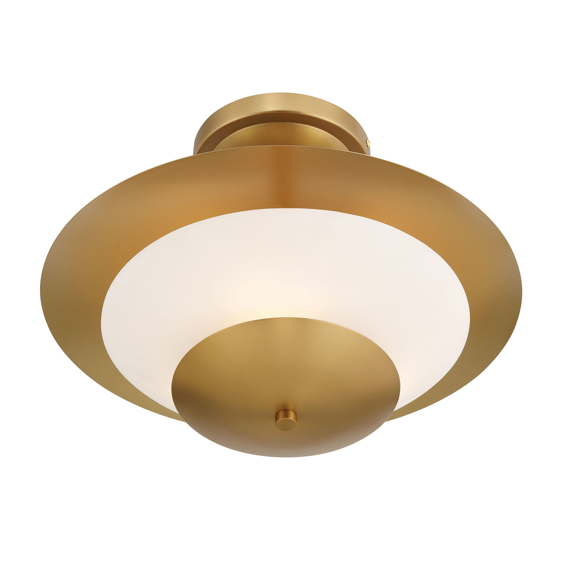 Solara - 3 Light Semi Flush
<br />