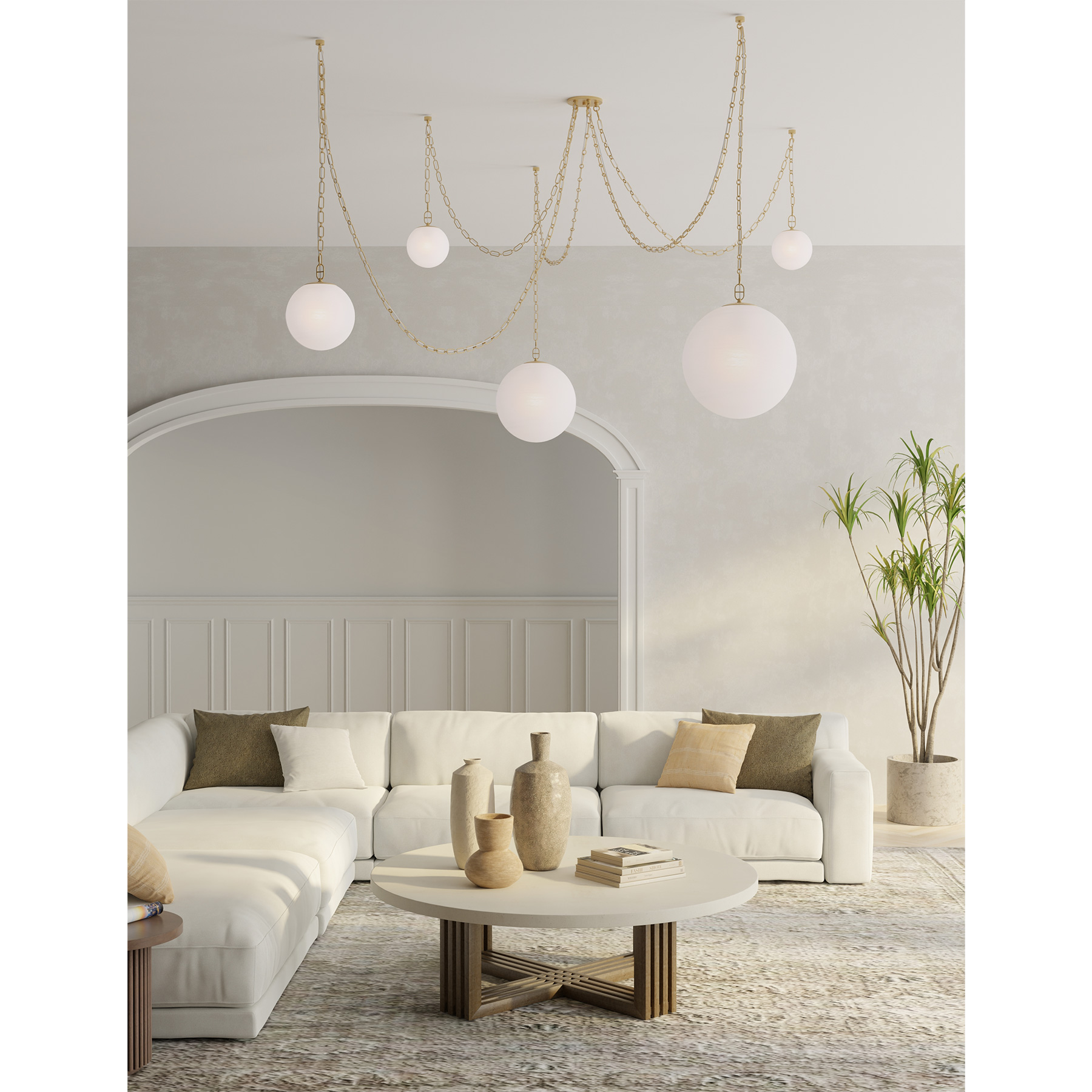 Marbelle - 5 Light Pendant 