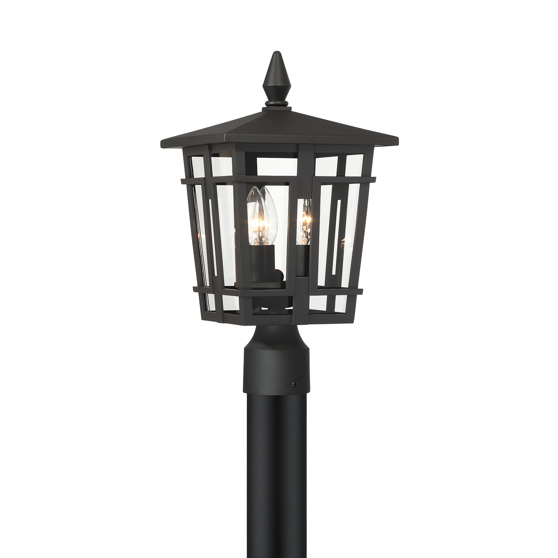 Fieldstone - 3 Light Outdoor Post Mount