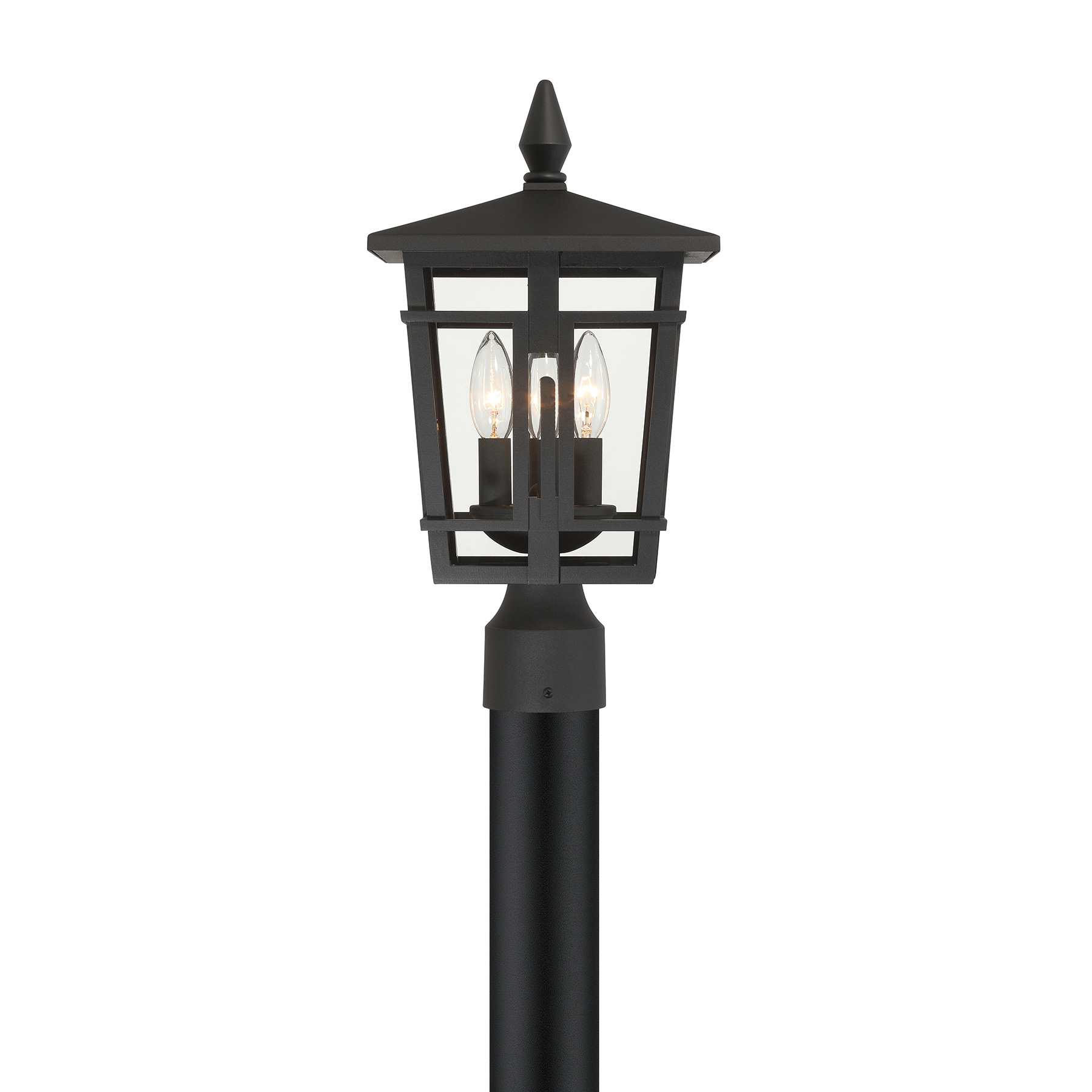 Fieldstone - 3 Light Outdoor Post Mount