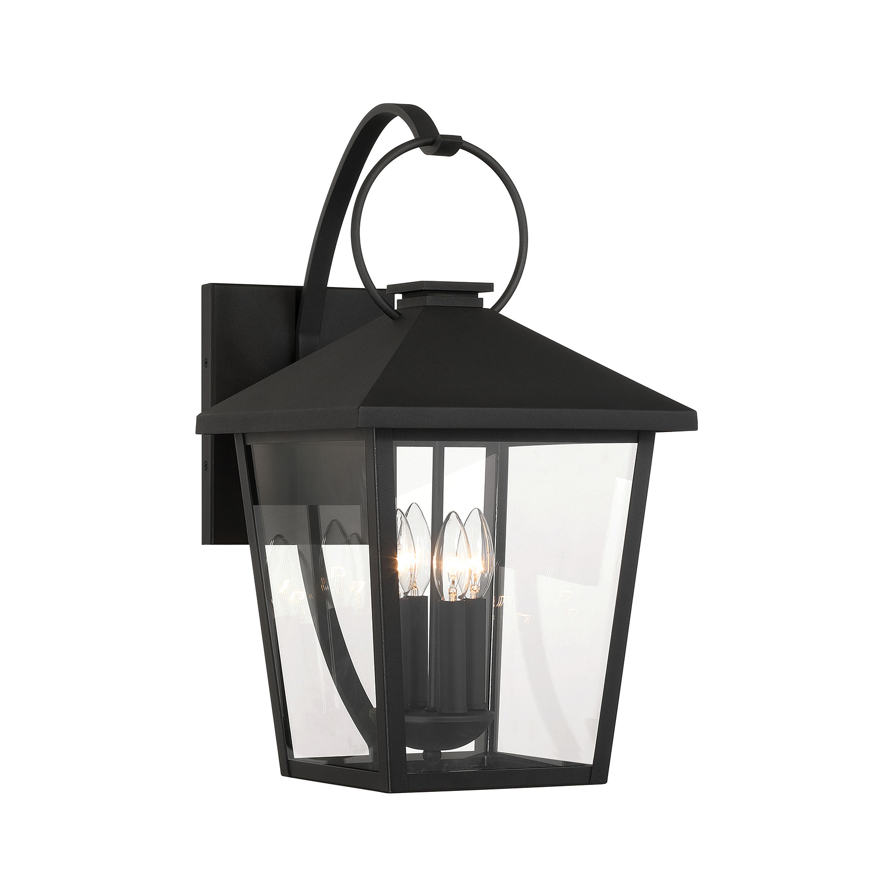 Parkside - 4 Light Outdoor Wall Sconce