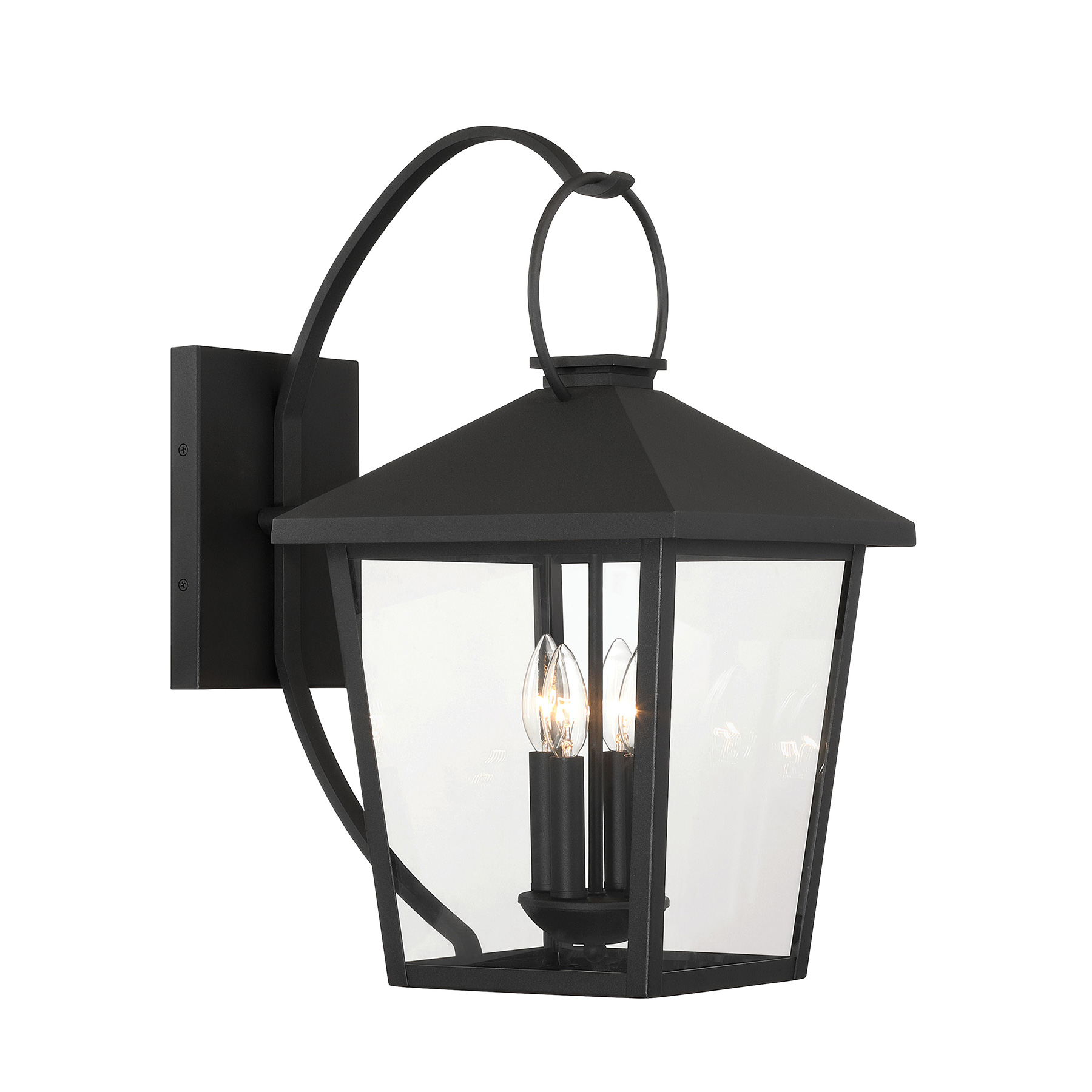 Parkside - 4 Light Outdoor Wall Sconce