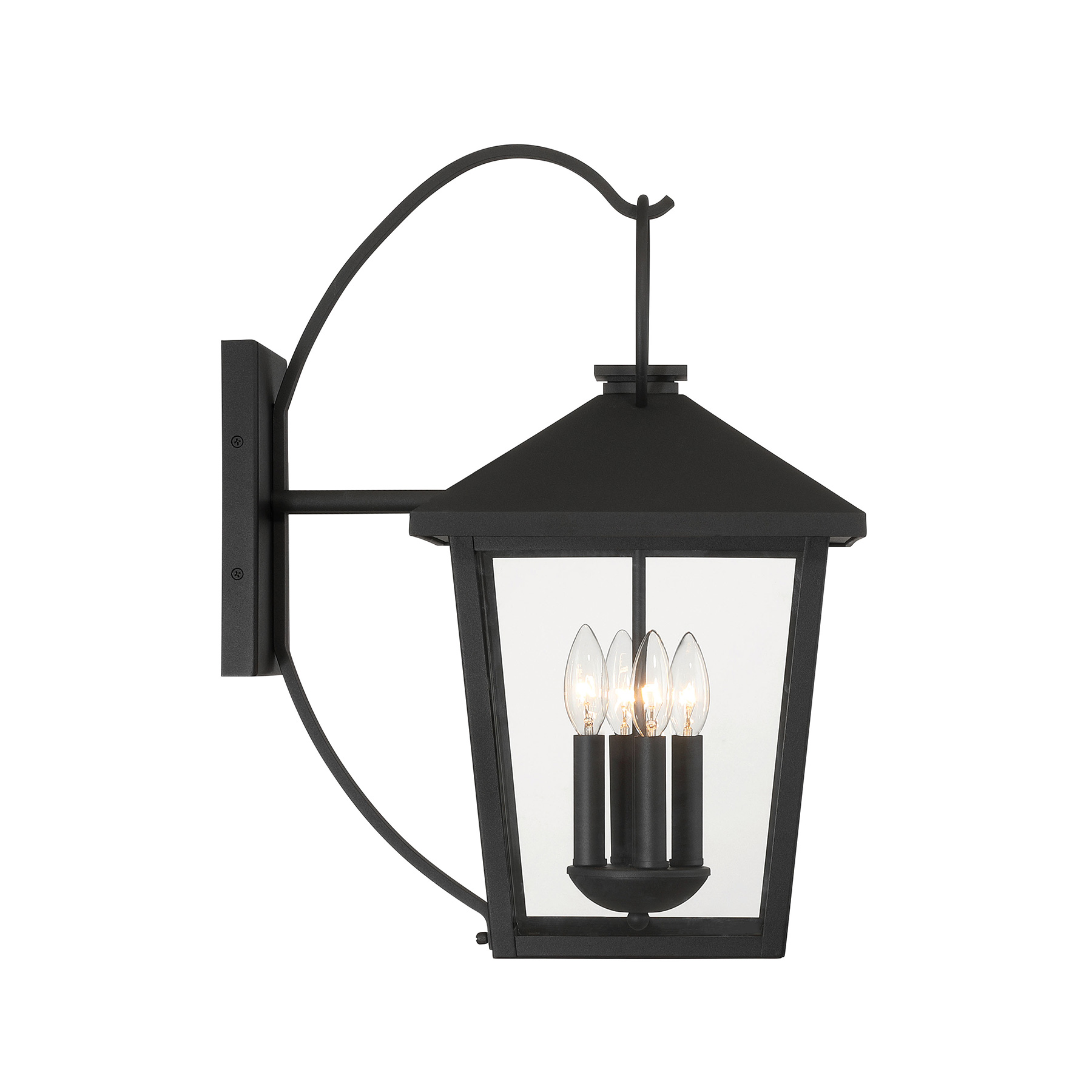 Parkside - 4 Light Outdoor Wall Sconce