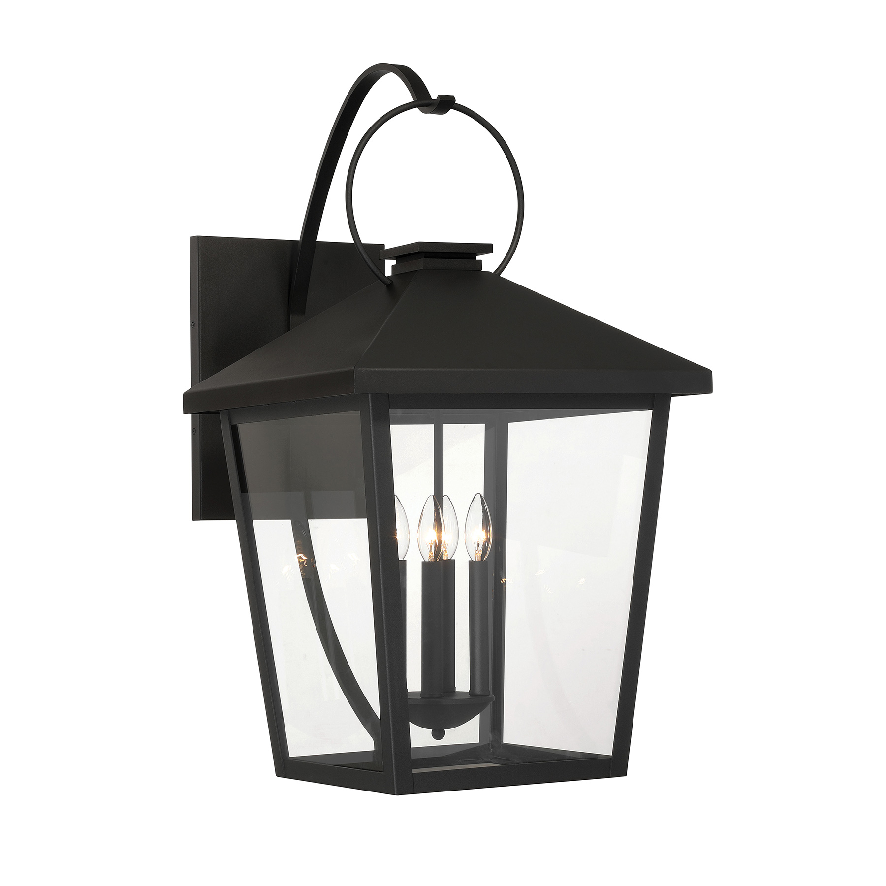 Parkside - 4 Light Outdoor Wall Sconce