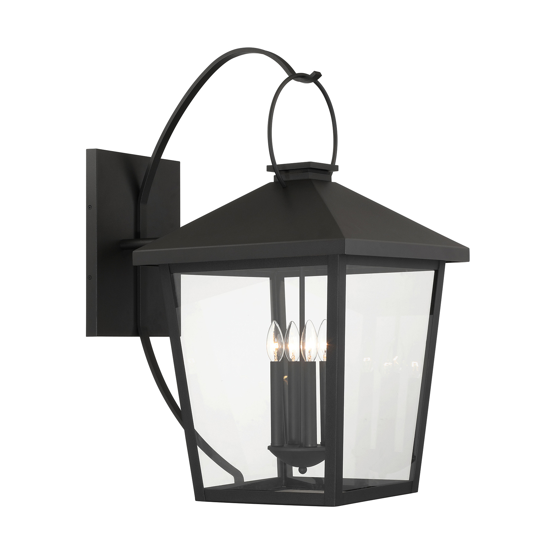 Parkside - 4 Light Outdoor Wall Sconce