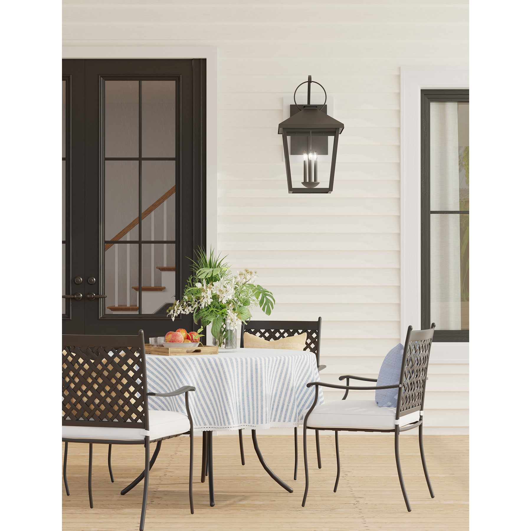 Parkside - 4 Light Outdoor Wall Sconce