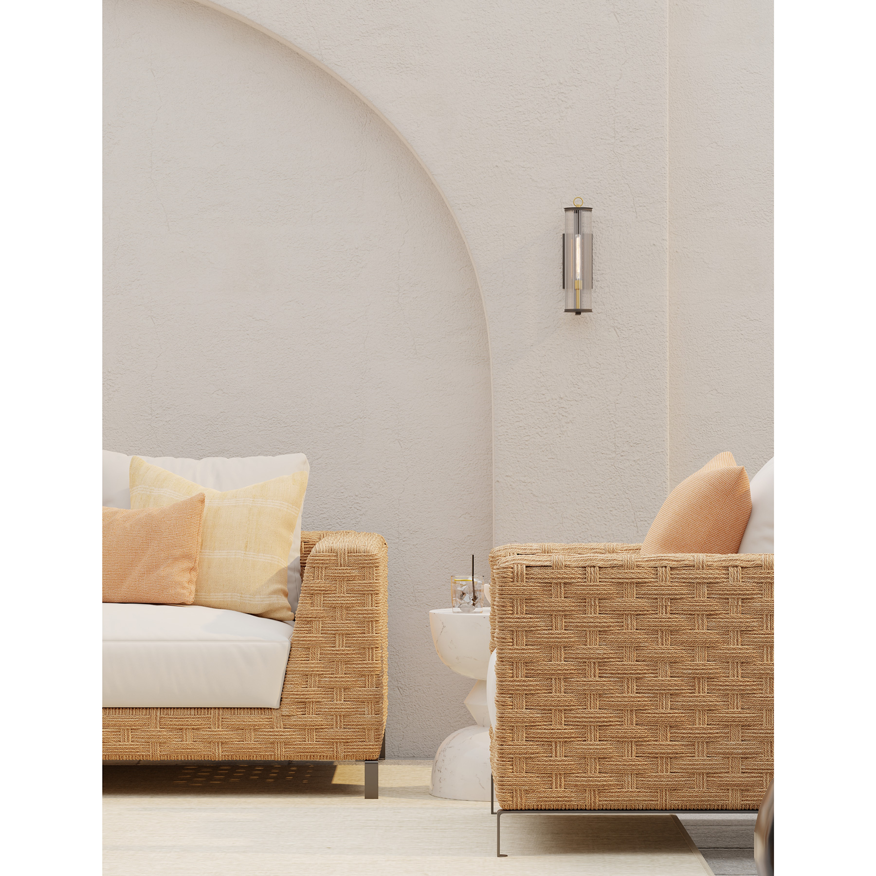 Cara - 1 Light Outdoor Wall Sconce