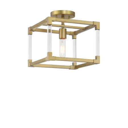 Oro District – 1 Light Semi Flush