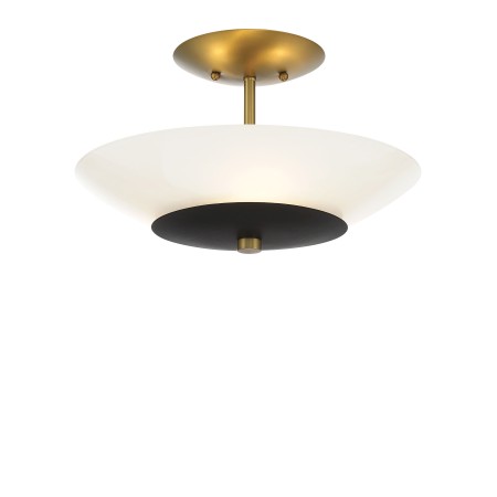 Bax - 14" 3 Light Semi Flush