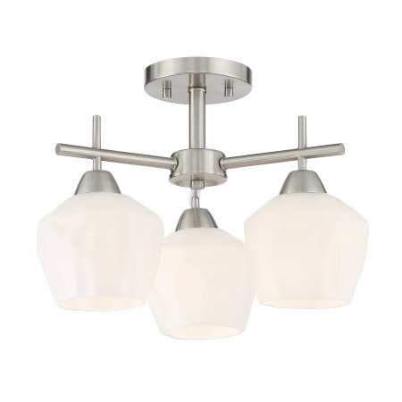 Camrin - 3 Light Semi Flush / Chandelier