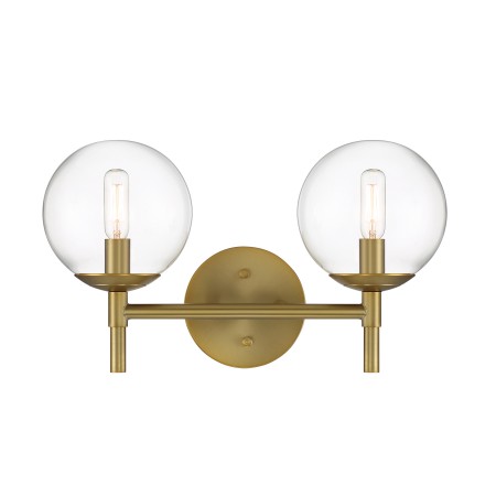 Auresa - 2 Light Bath Fixture in Metal