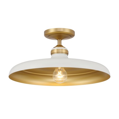 Crowne - 1 Light Semi Flush<br />
