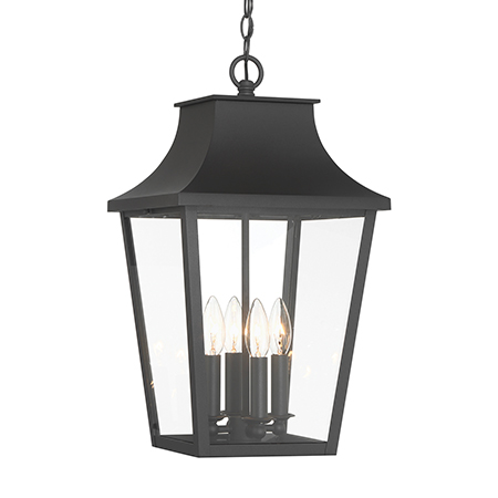 Altimeter - 4 Light Outdoor Pendant 