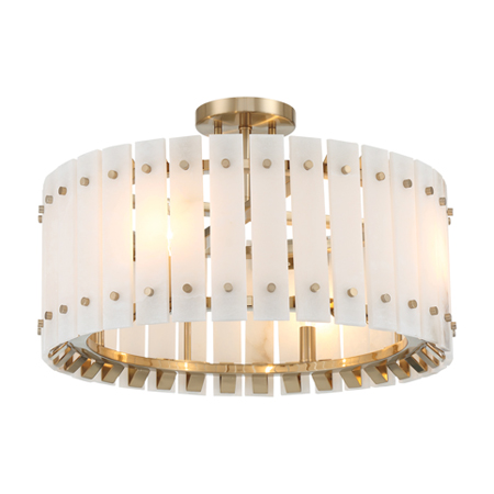 Bardon- 4 Light Semi Flush 