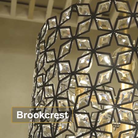 BrookCrest - 5 Light Pendant 