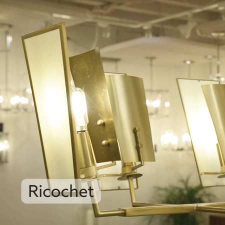 Ricochet - 6 Light Chandelier